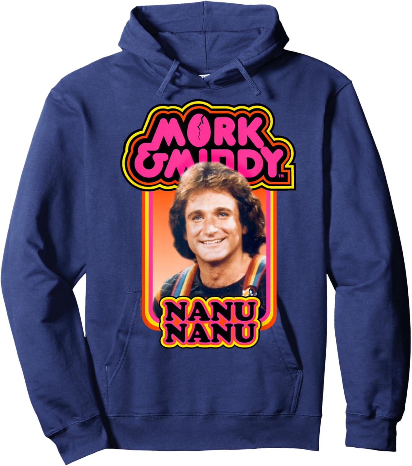 Mork & Mindy - Mork and Mindy Hoodie - Hoodie | Navy
