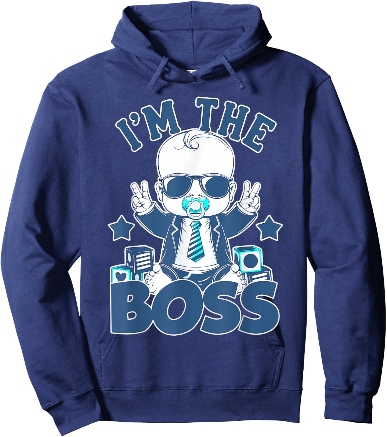 Baby Boss: I'm The Boss - Just Like a Boss for Kids! Hoodie - Hoodie | Navy