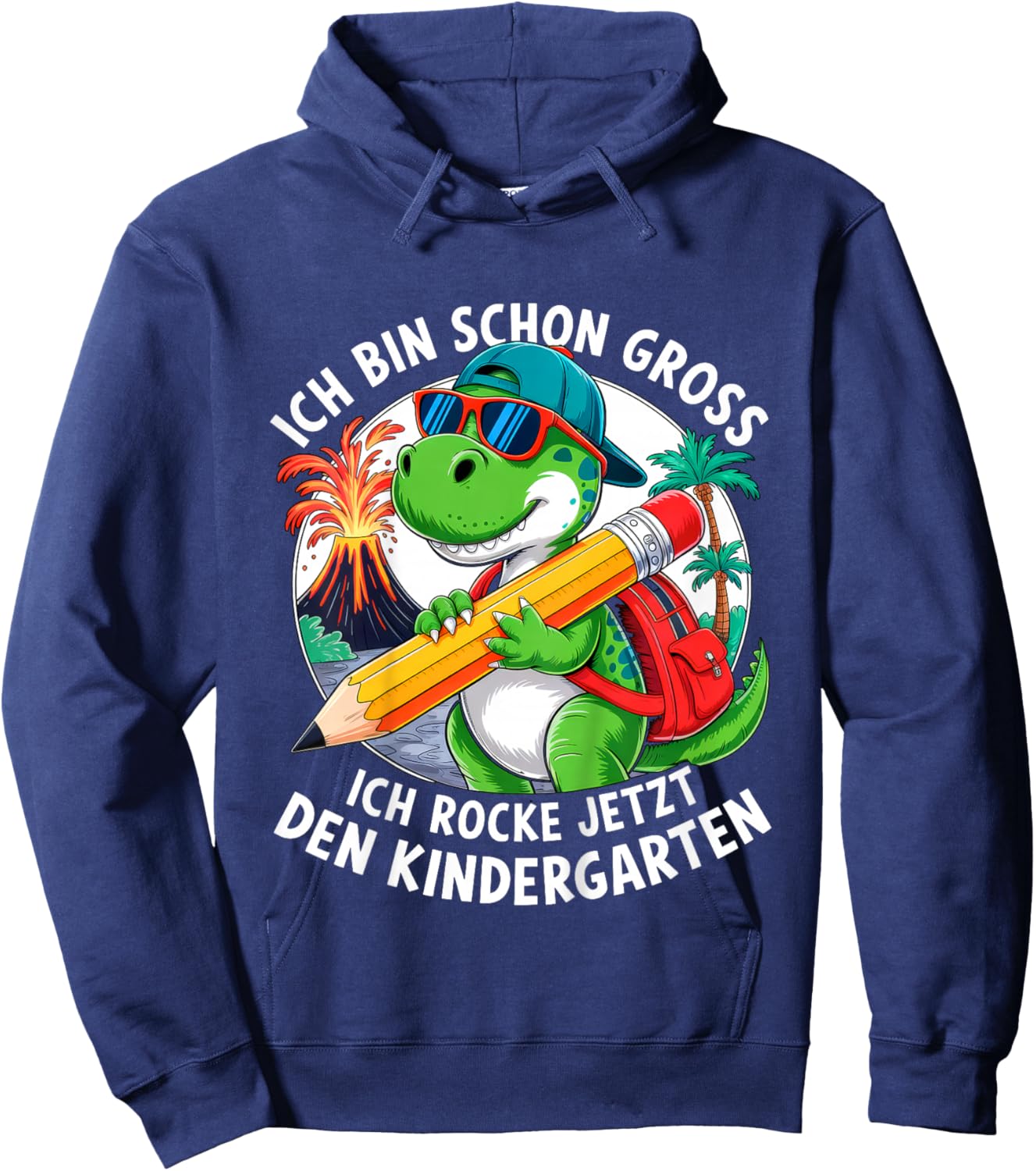 Kindergartenkind 2026 Kita Start Anfang Kindergarten Jungs Hoodie - Hoodie | Navy