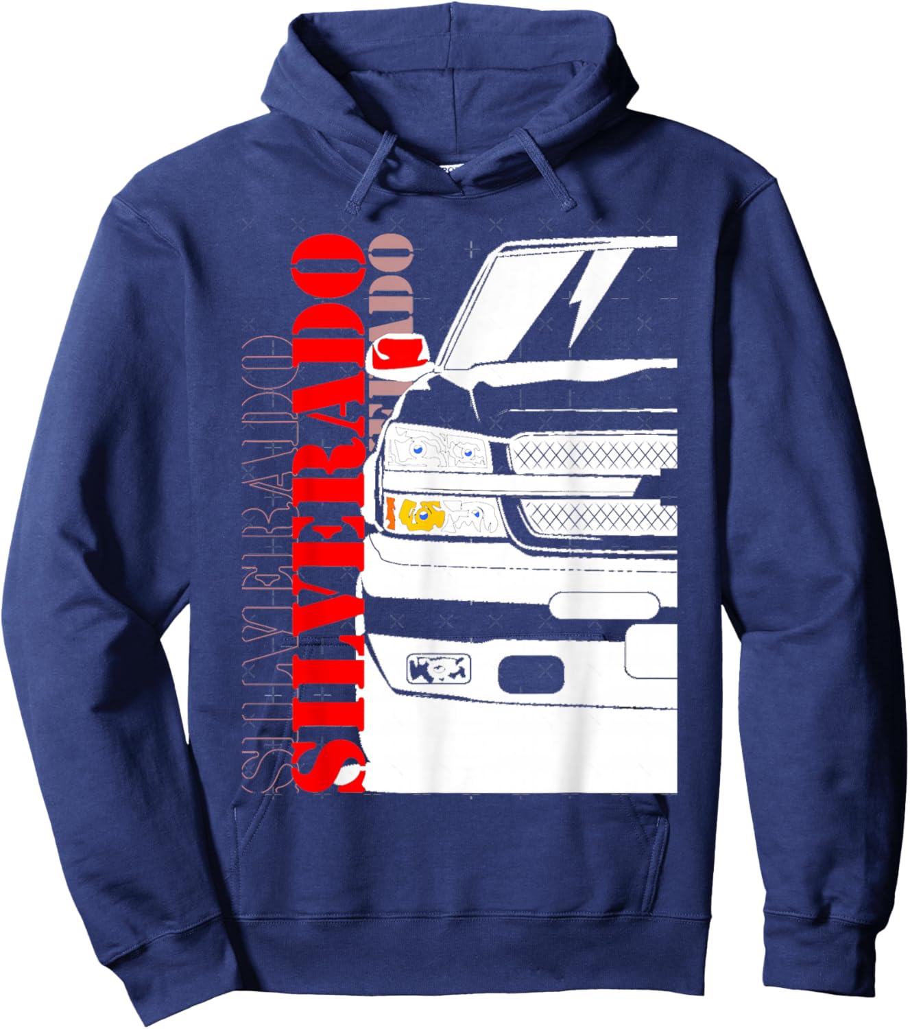 Chevys silverado 2500 z71 2020 2023 2004 Car Hoodie - Hoodie | Navy