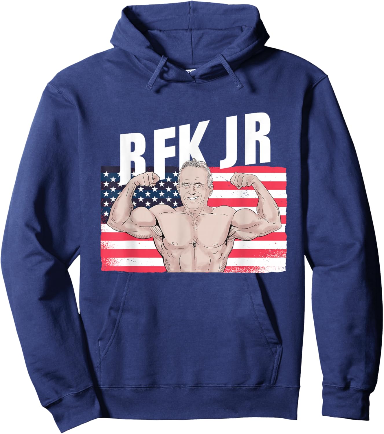RFK JR 2024 Robert F Kennedy Funny USA Political Design Hoodie - Hoodie | Navy