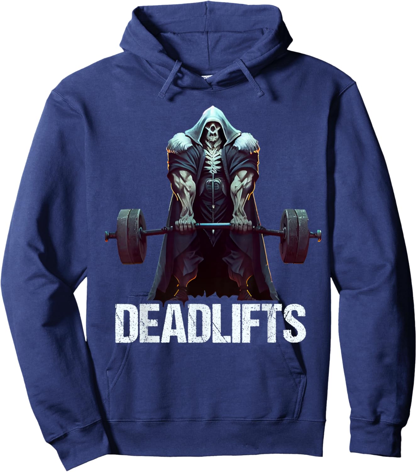 Deadlifts Gym Fitness Funny Workout Hoodie - Hoodie | Navy