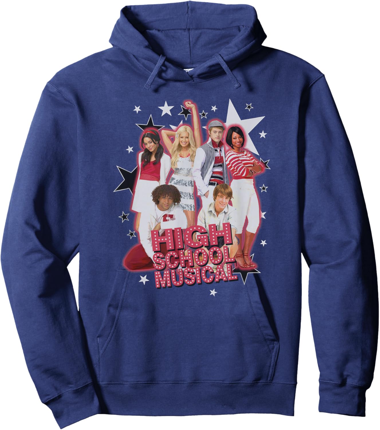 Disney High School Musical The Series Vintage Group Shot Hoodie - Hoodie | Navy