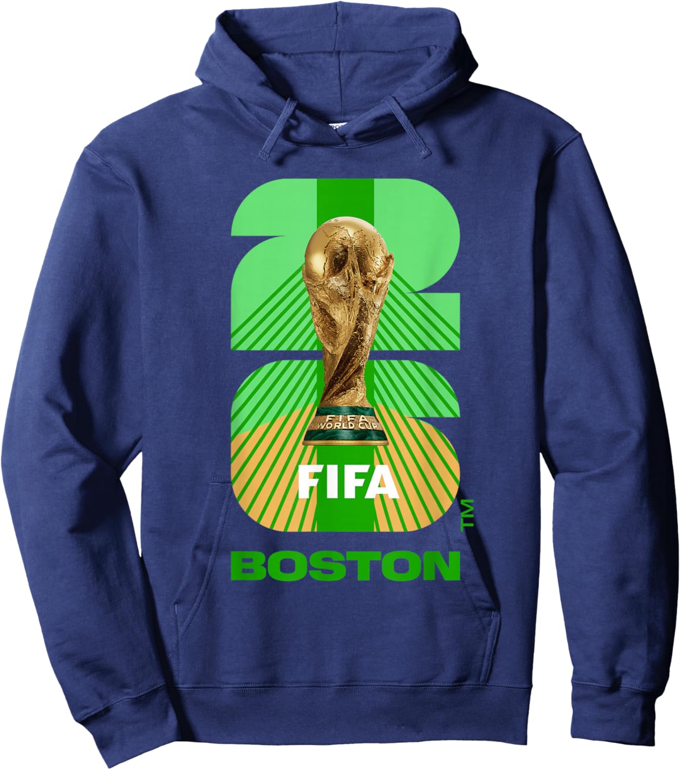FIFA World CUP26 Boston Trophy Color Hoodie - Hoodie | Navy