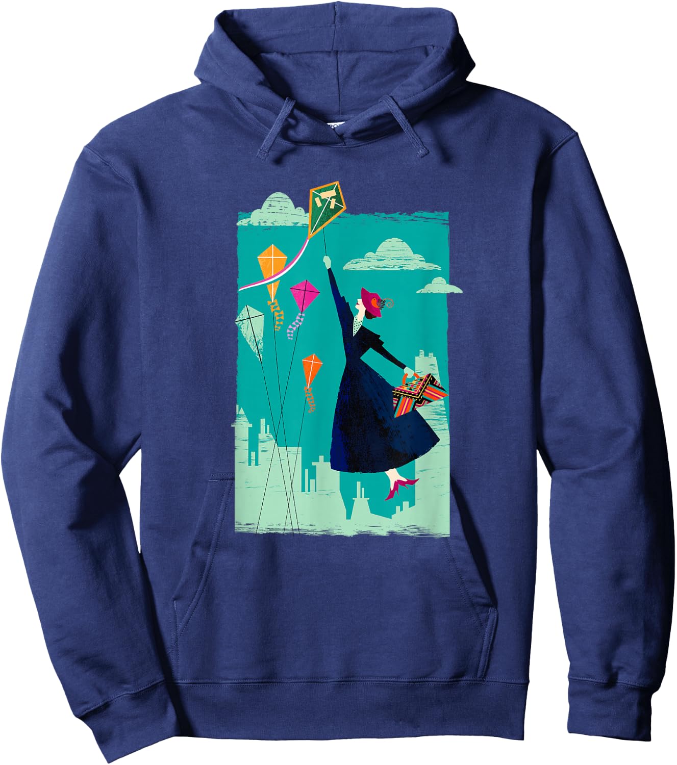 Disney Mary Poppins Returns Kites in The Sky Hoodie - Hoodie | Navy