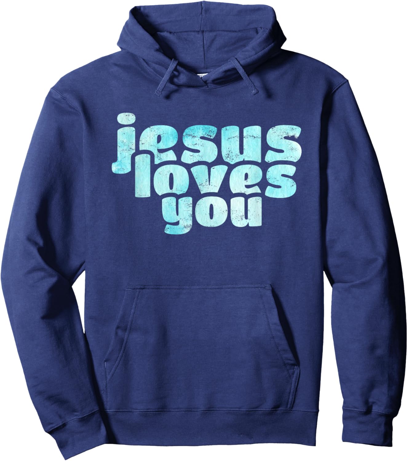 Jesus liebt dich Hoodie - Hoodie | Navy