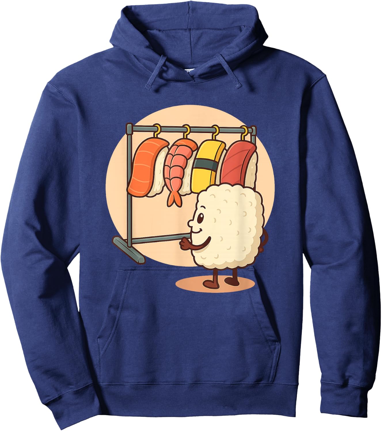 Sushi Wardrobe - Japan Lover Japanese Cuisine Chef Hoodie - Hoodie | Navy