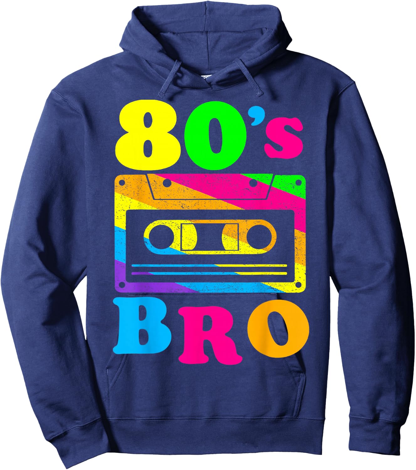 This Is My 80s Bro 80's 90's Party Hoodie - Hoodie | Navy