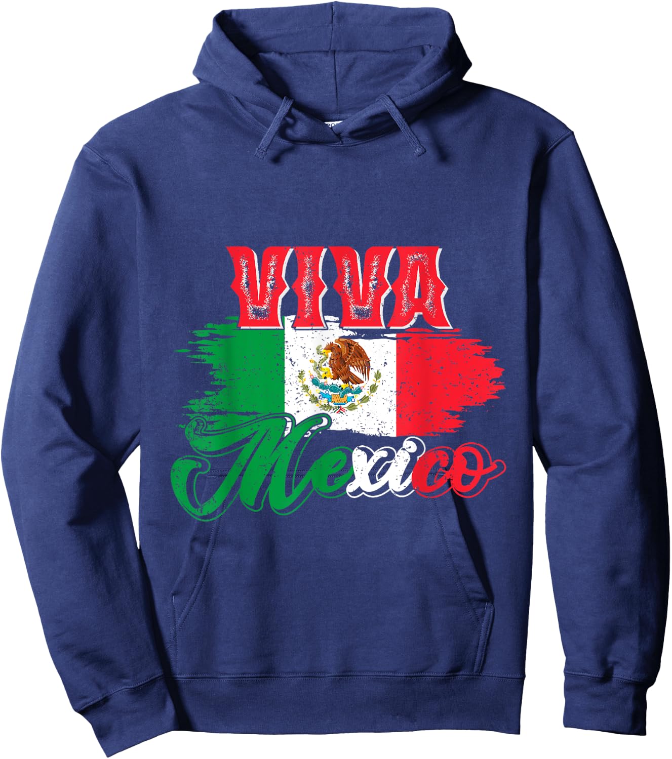 Viva Mexico Hoodie - Hoodie | Navy