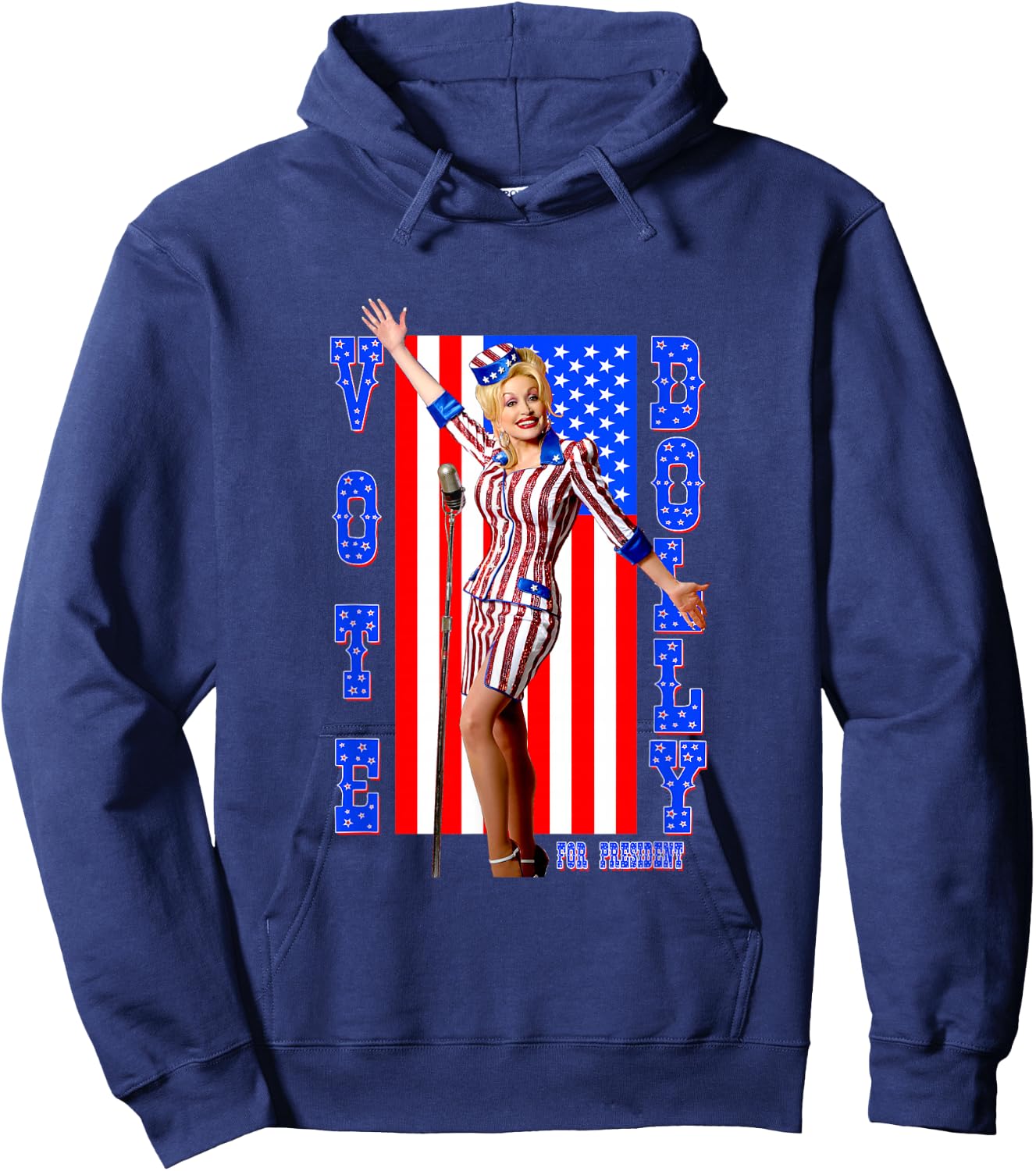 Dolly Parton for President Hoodie - Hoodie | Navy