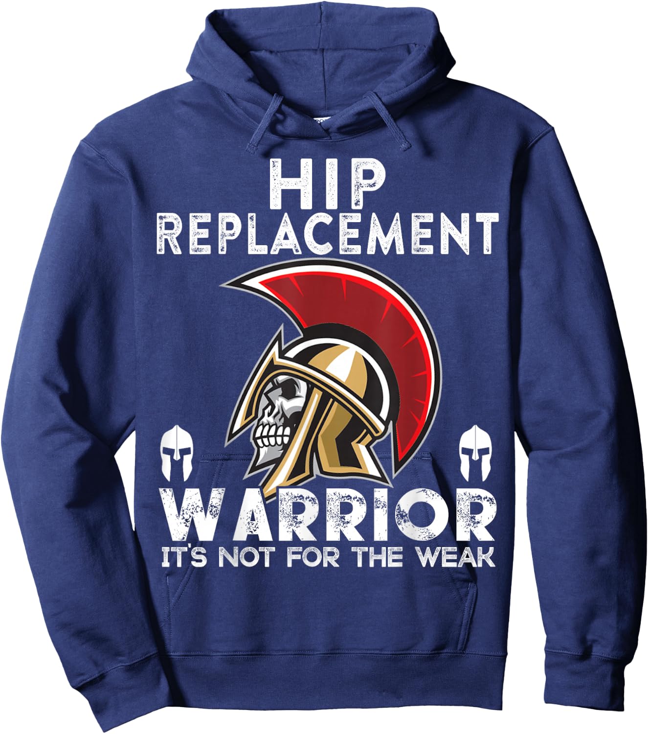 New Hip Replacement men women Warrior Awareness Gift Hoodie - Hoodie | Navy