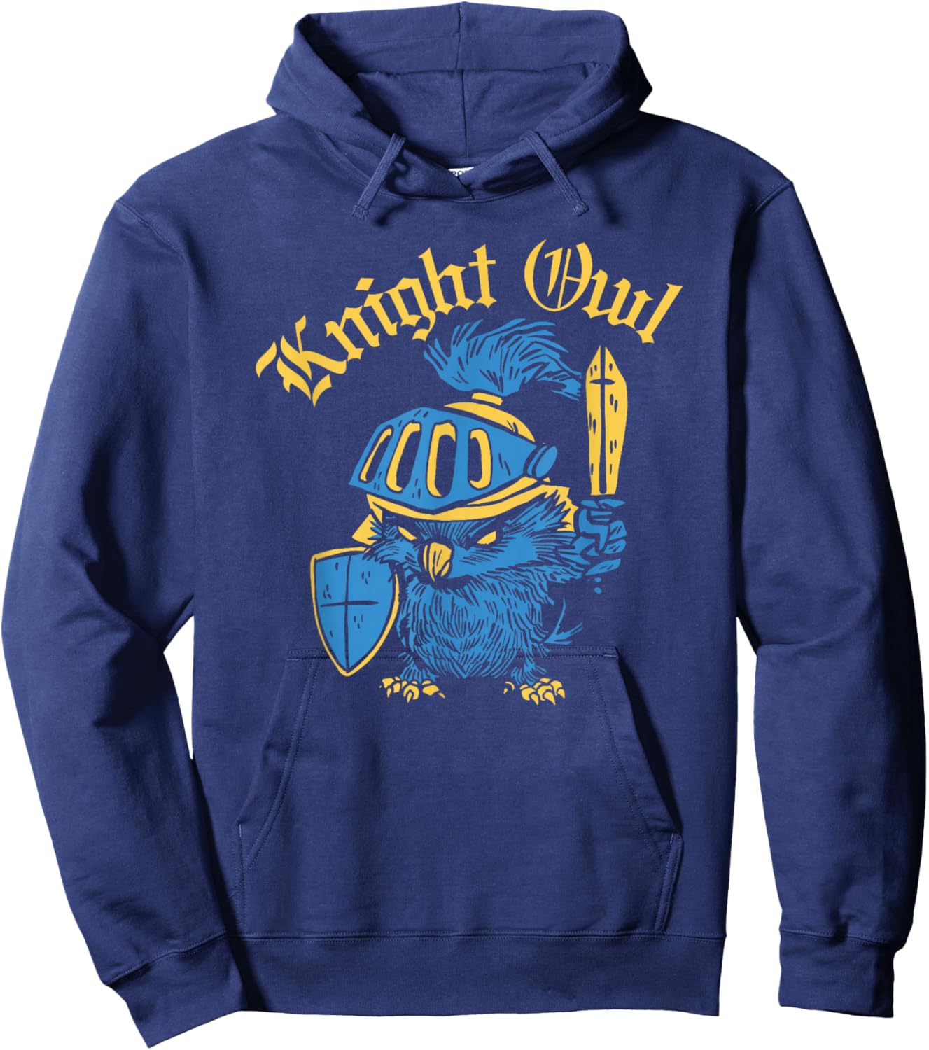 Renaissance Festival, Knight's Owl, Ren Faire for Children Hoodie - Hoodie | Navy