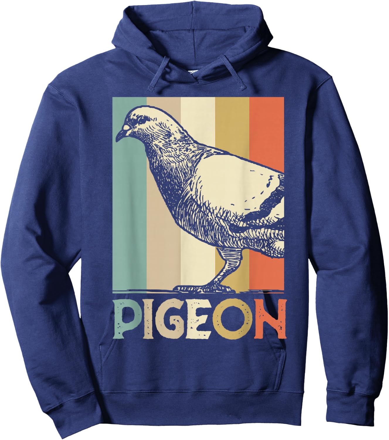 Bird Pigeon Breeder Gift Pigeon Racing Pigeon Hoodie - Hoodie | Navy
