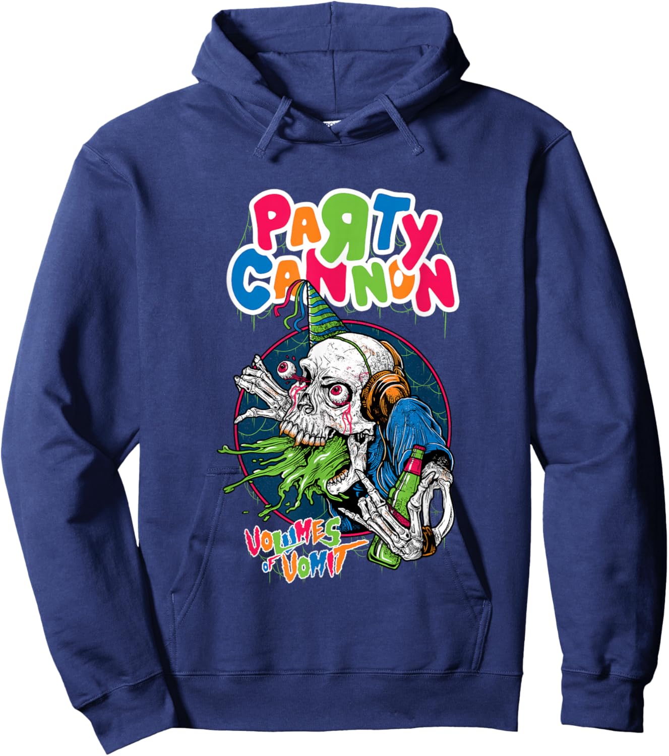 Partykanone Erbrechen Hoodie - Hoodie | Navy