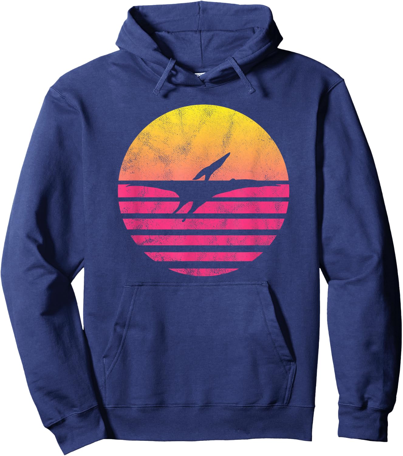 Classic Pterodactyl Gift Hoodie - Hoodie | Navy