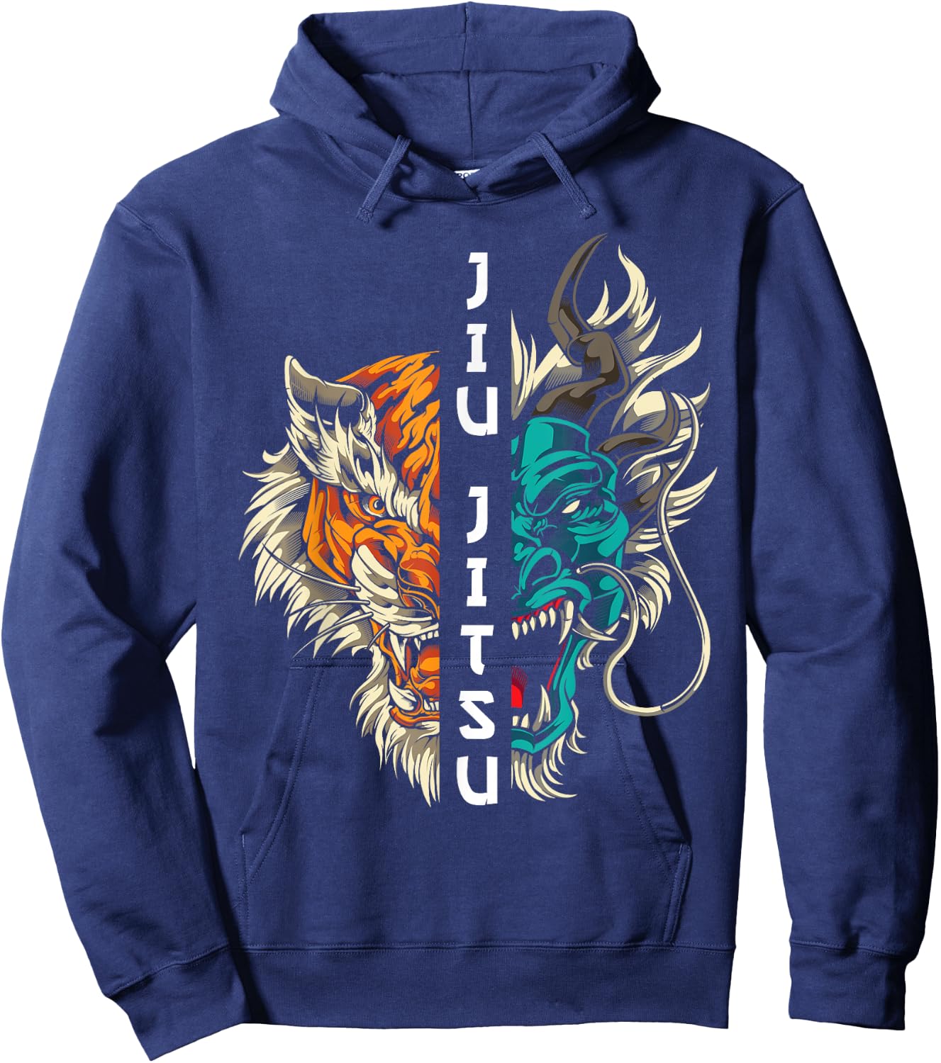 Jiu Jitsu and Grappling Hoodie - Hoodie | Navy