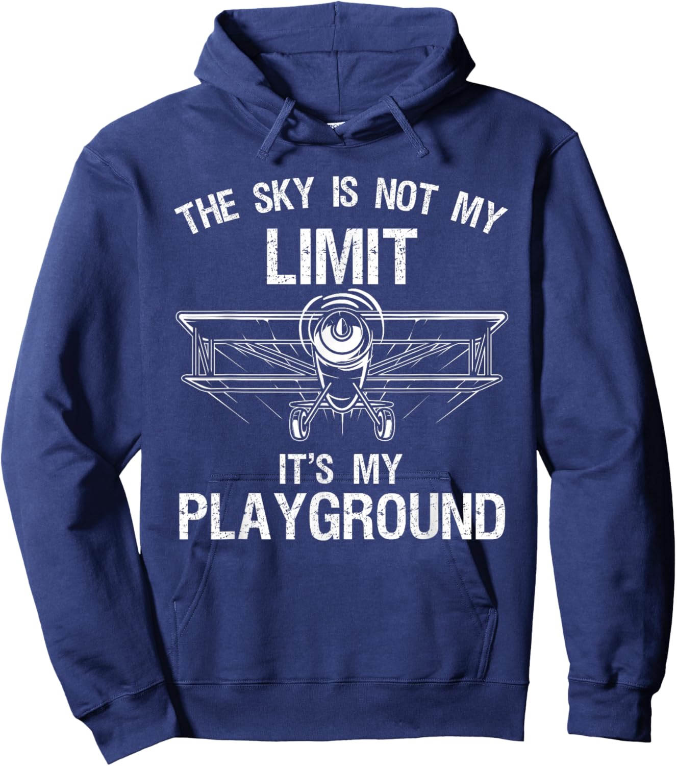 Funny Pilot Design Women Aviation Airplane Pilot Hoodie - Hoodie | Navy