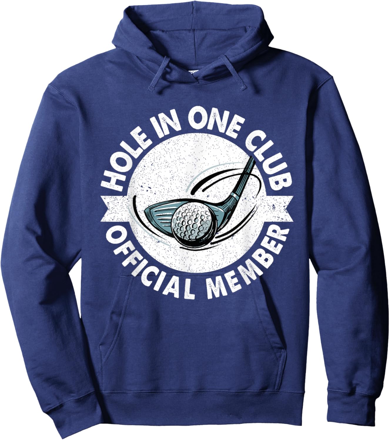 Hole In One Member Golfer & Golfing - Golf Dad Hoodie - Hoodie | Navy