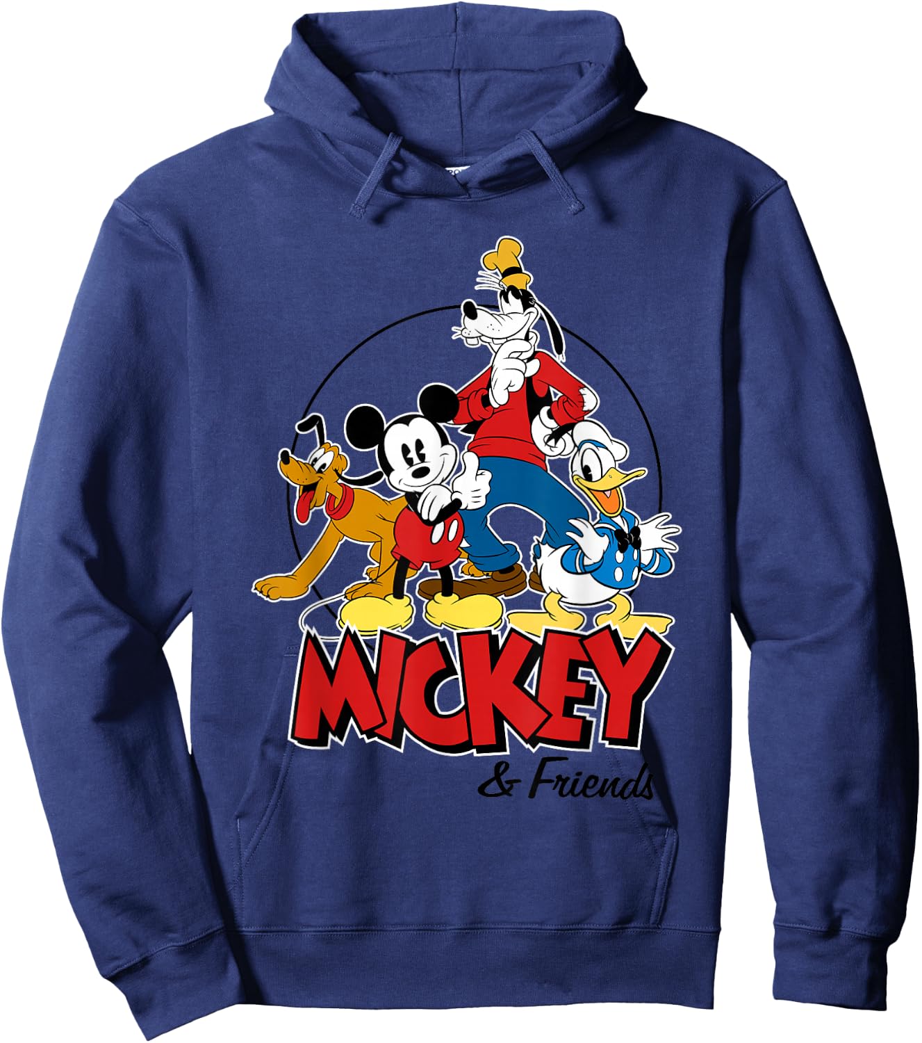 Disney - Mickey Mouse and Friends Hoodie - Hoodie | Navy