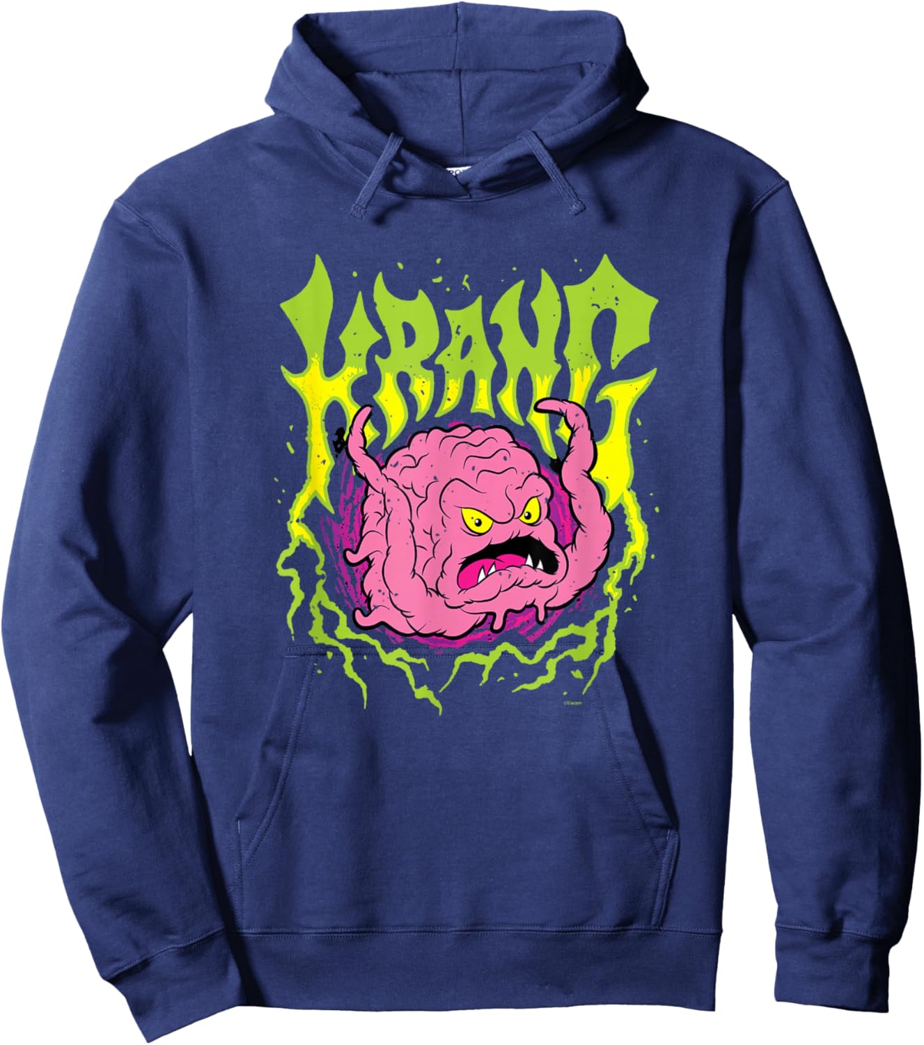 Teenage Mutant Ninja Turtles Krang Evil Portrait Hoodie - Hoodie | Navy