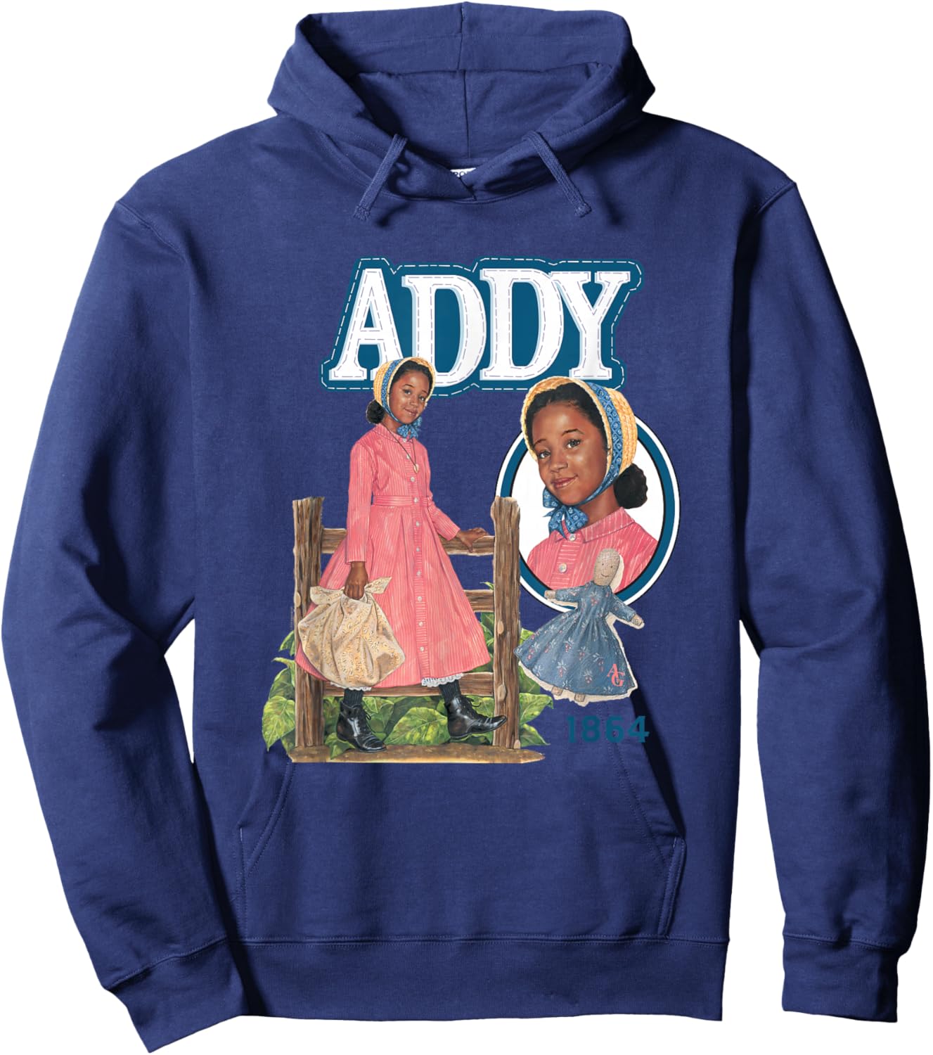 American Girl - Addy Walker 1864 Hoodie - Hoodie | Navy