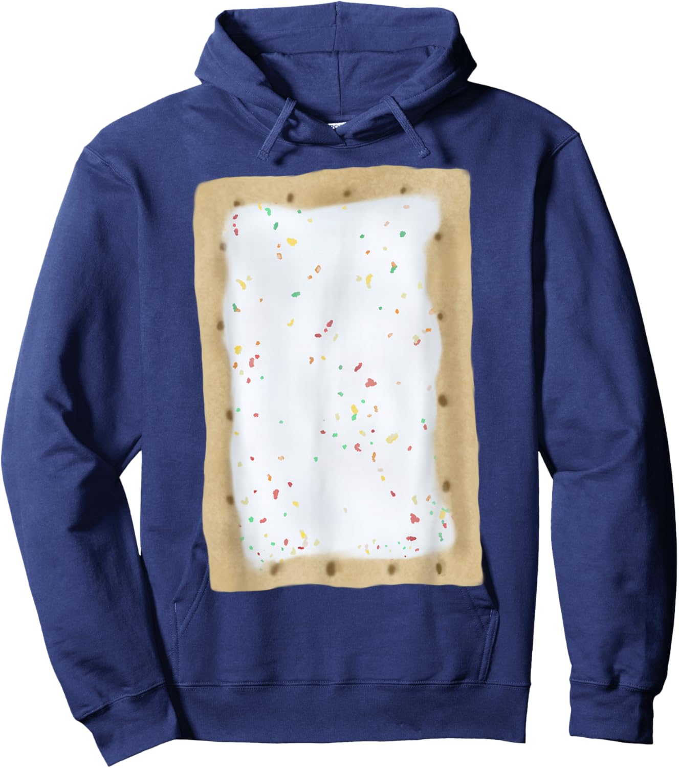Summer Quirky Giant Tart Toaster Pop Gift Foodie Hoodie - Hoodie | Navy