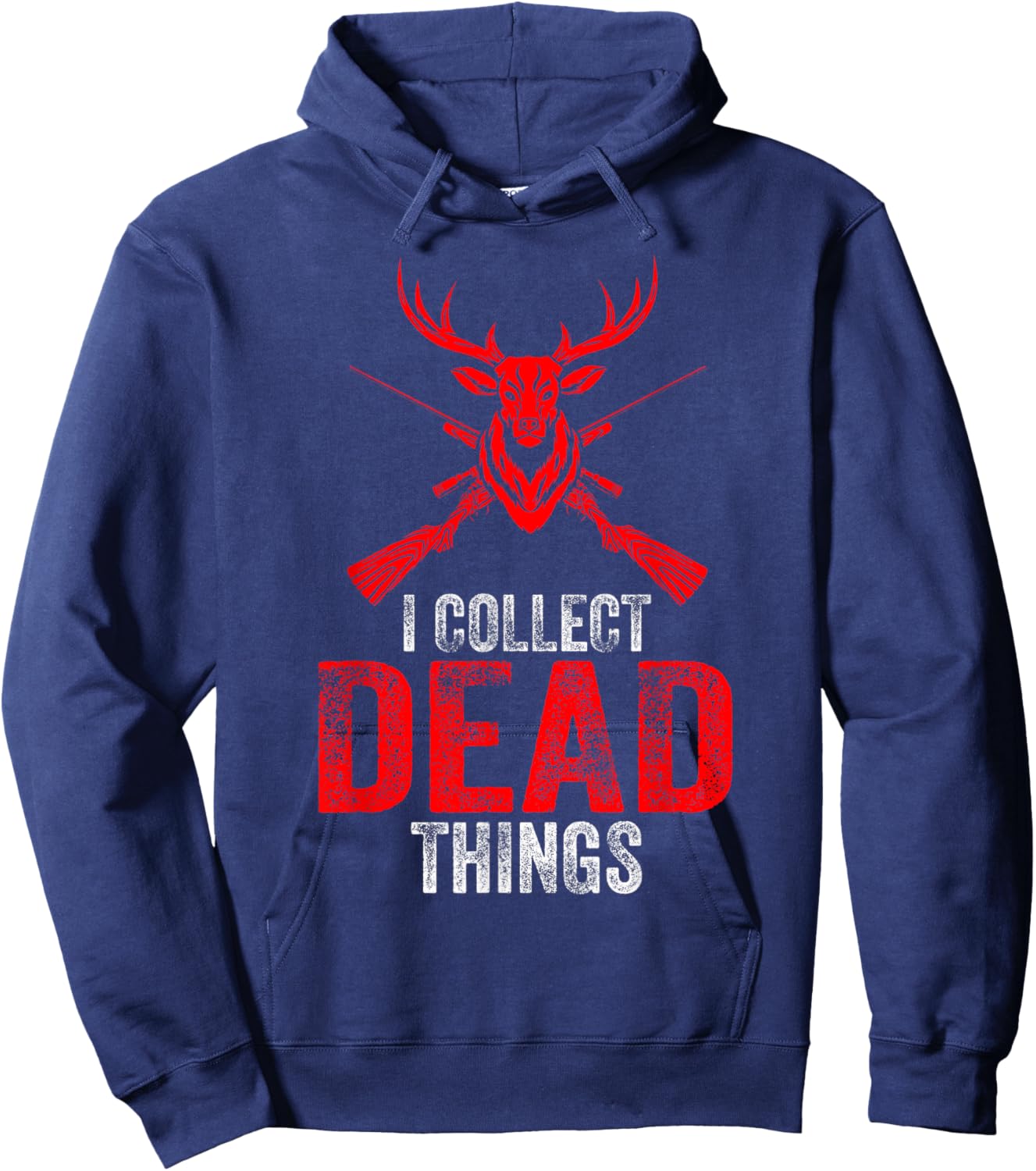 I Collect Dead Things Taxidermy Funny Men Women Taxidermist Hoodie - Hoodie | Navy