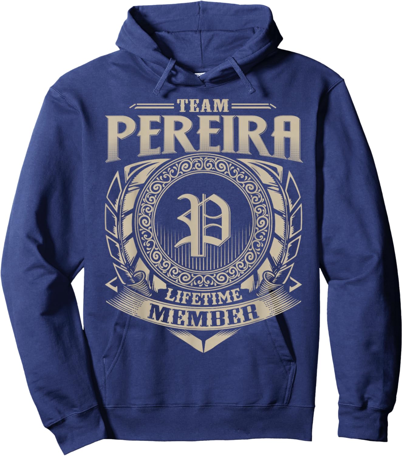 Team PEREIRA Lifetime Member Surname PEREIRA Family Vintage Hoodie - Hoodie | Navy
