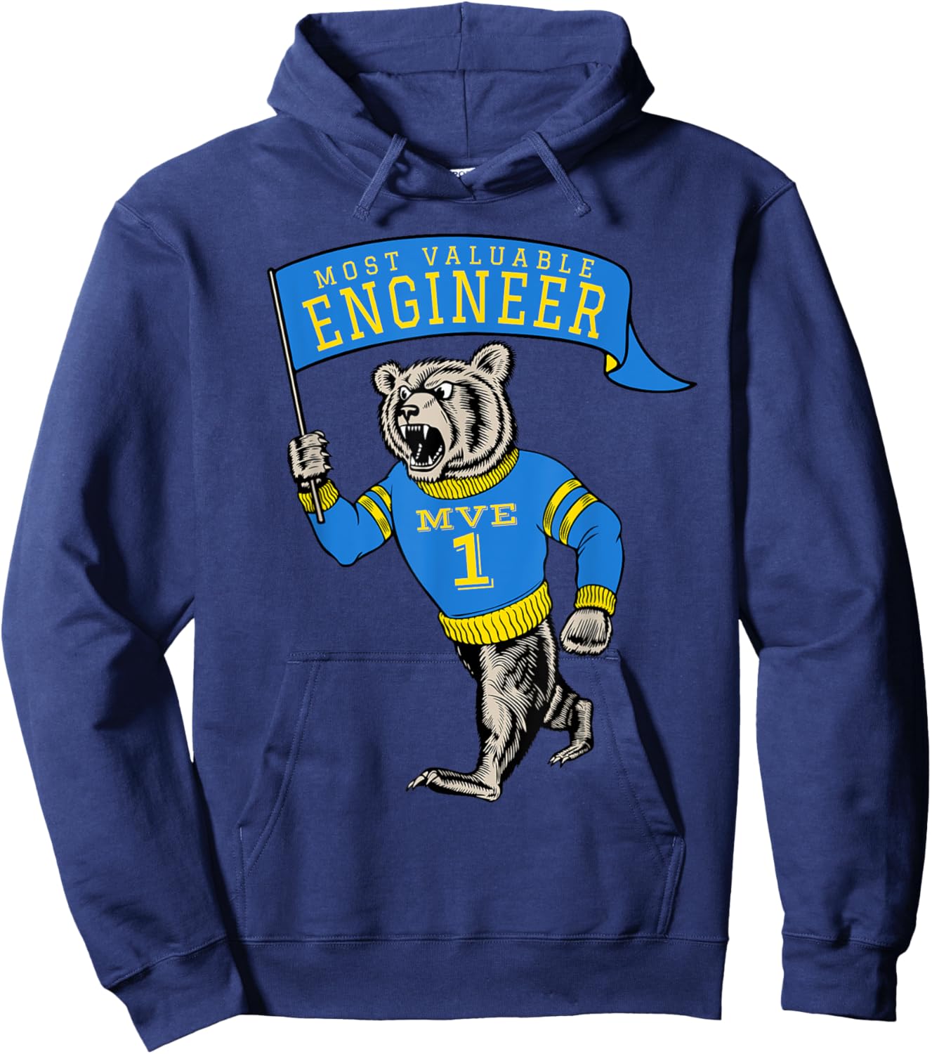 Funny Engineer Saying | Fun Engineering Hoodie - Hoodie | Navy