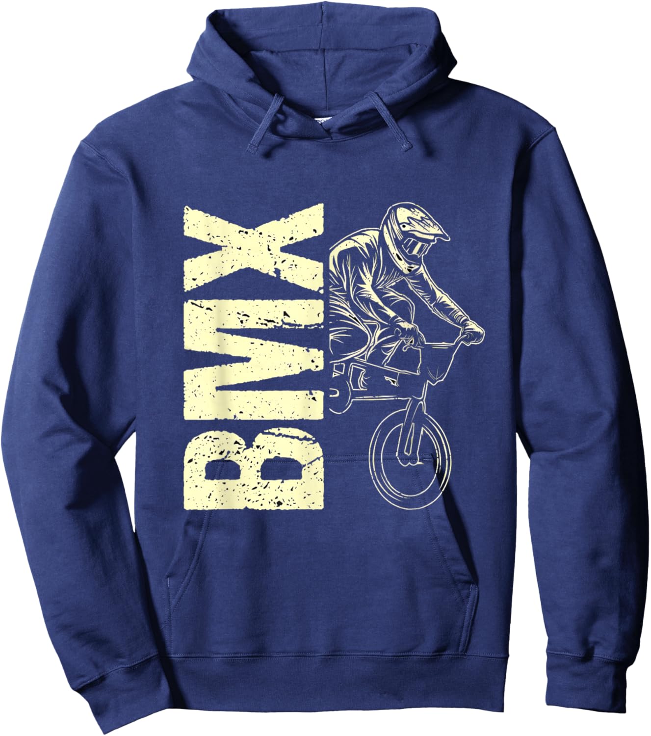 BMX bike shirt for , BMX bike , BMX for kids Hoodie - Hoodie | Navy