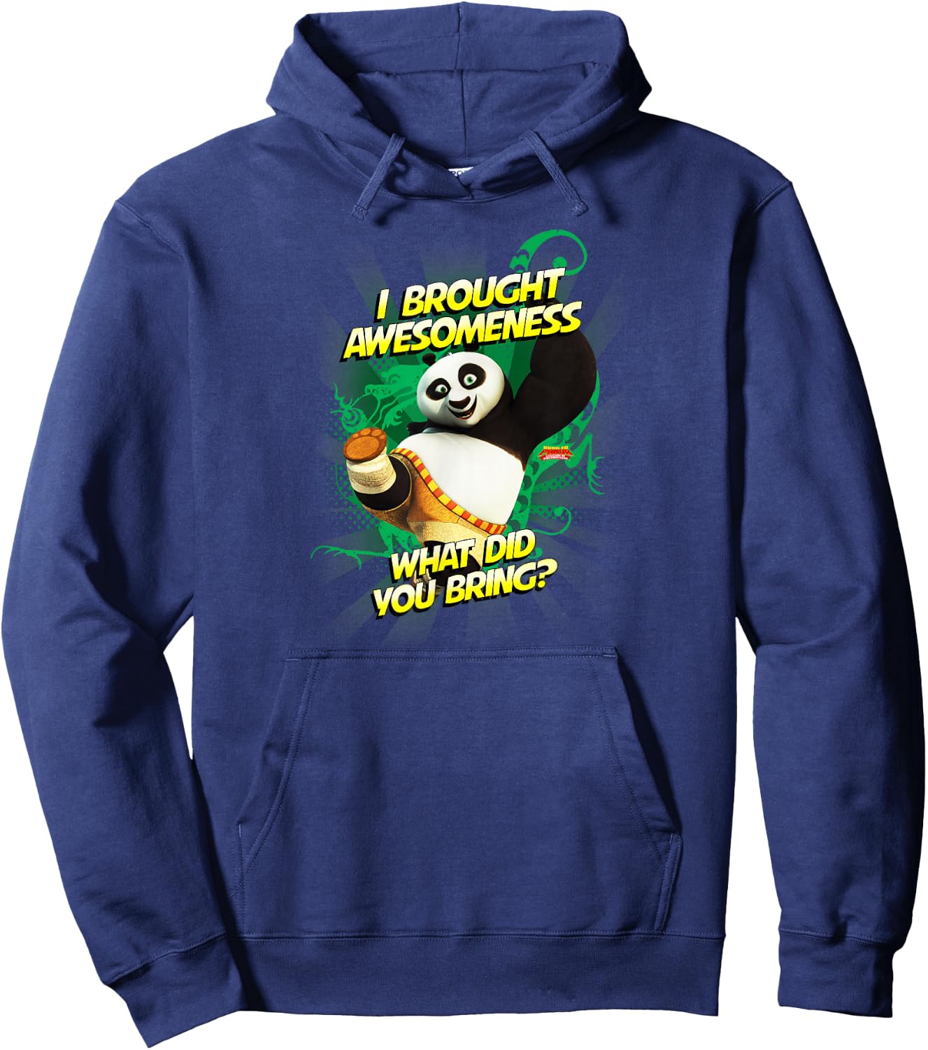 Kung Fu Panda: I Brought Awesome Po Hoodie - Hoodie | Navy