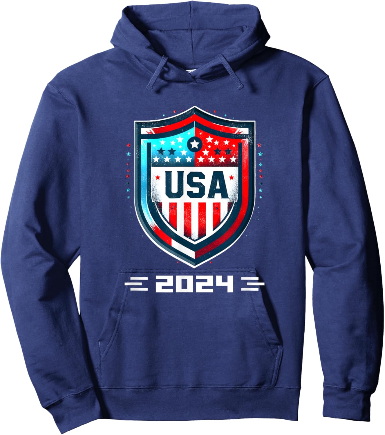USA 2024 Go United States Sport USA Team 2024 USA Hoodie - Hoodie | Navy
