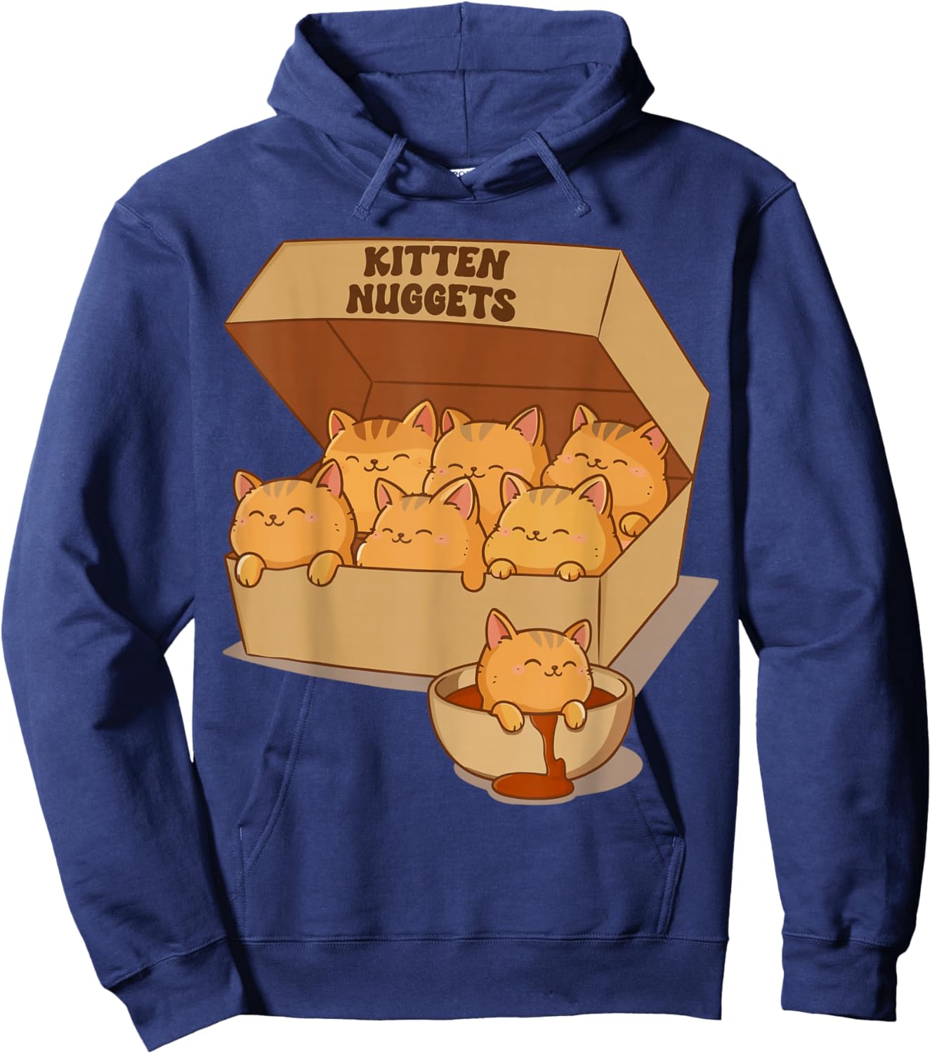 Kitten Nuggets Gourmet Hoodie - Hoodie | Navy