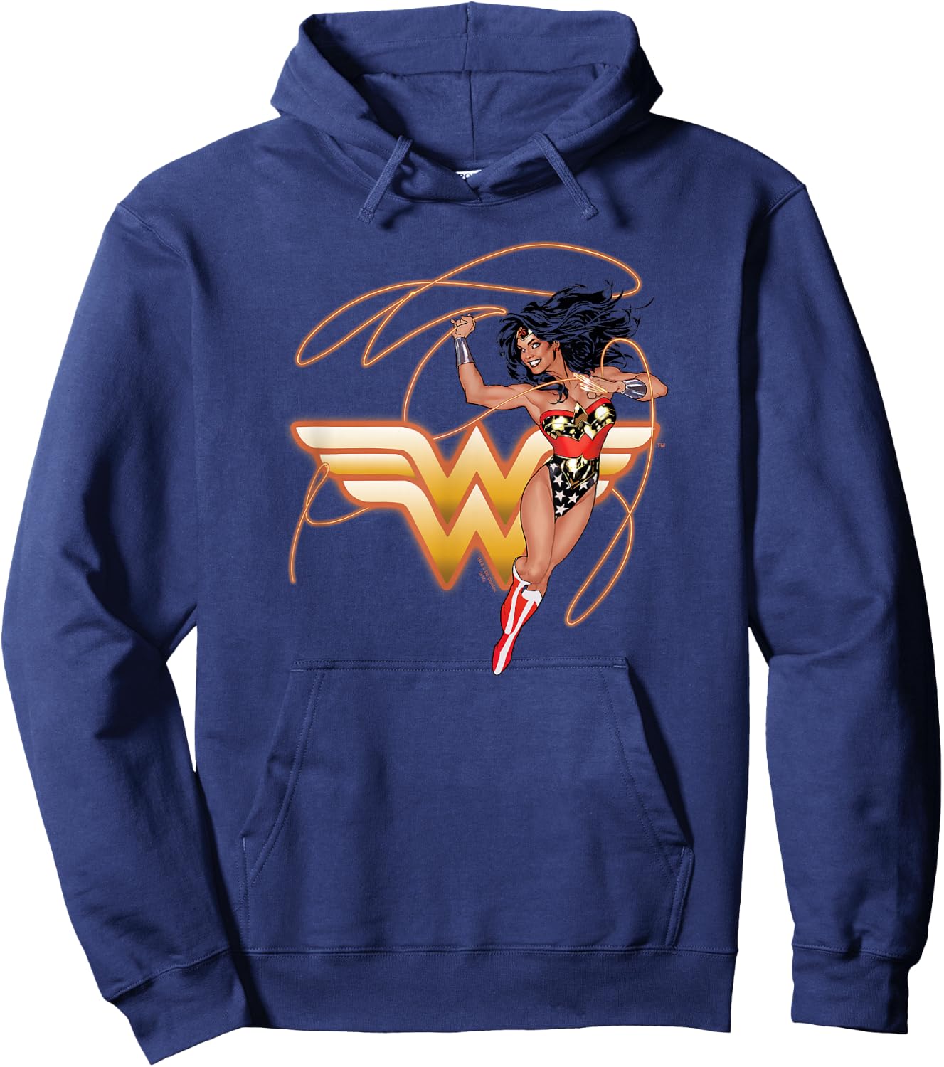 Wonder Woman Glowing Lasso Hoodie - Hoodie | Navy