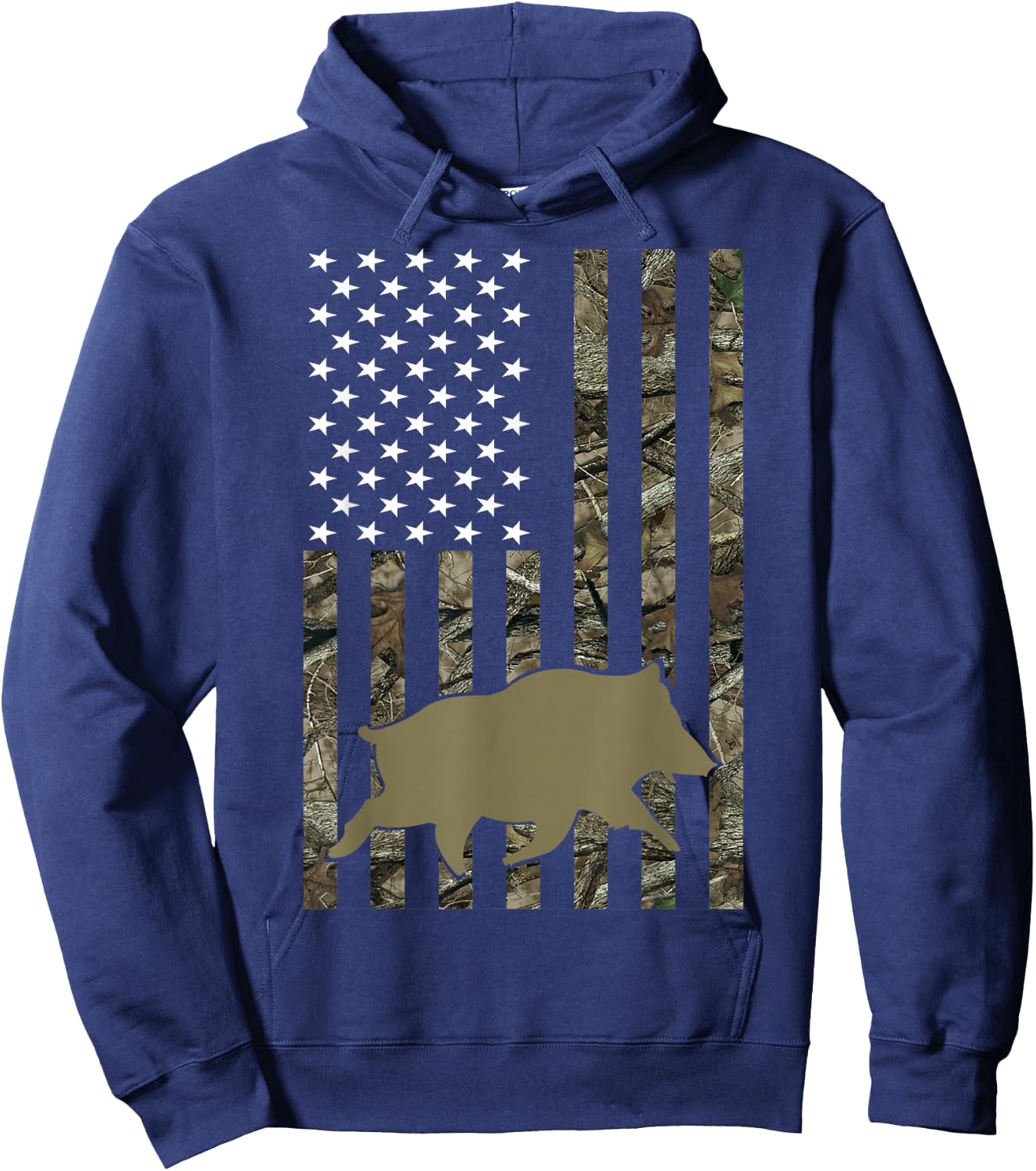 Hog Hunting Shirts Women Wild Boar Pig Hunter Hoodie - Hoodie | Navy