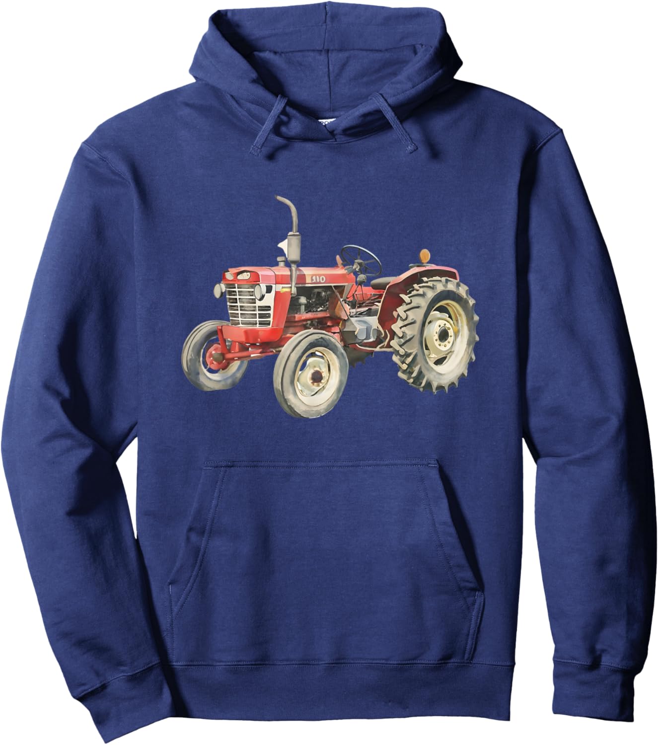 Vintage 1964 Masey Fergusons 180 Tractor Hoodie - Hoodie | Navy