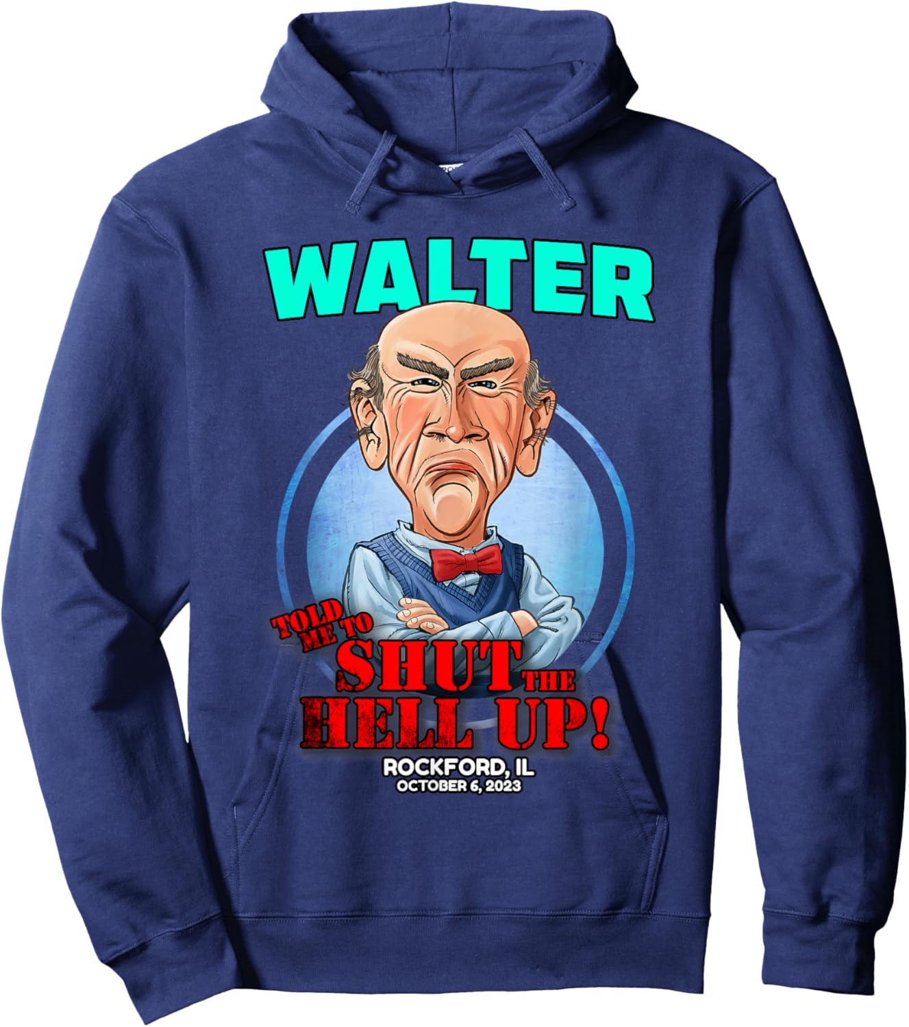Walter Rockford, IL (2023) Hoodie - Hoodie | Navy