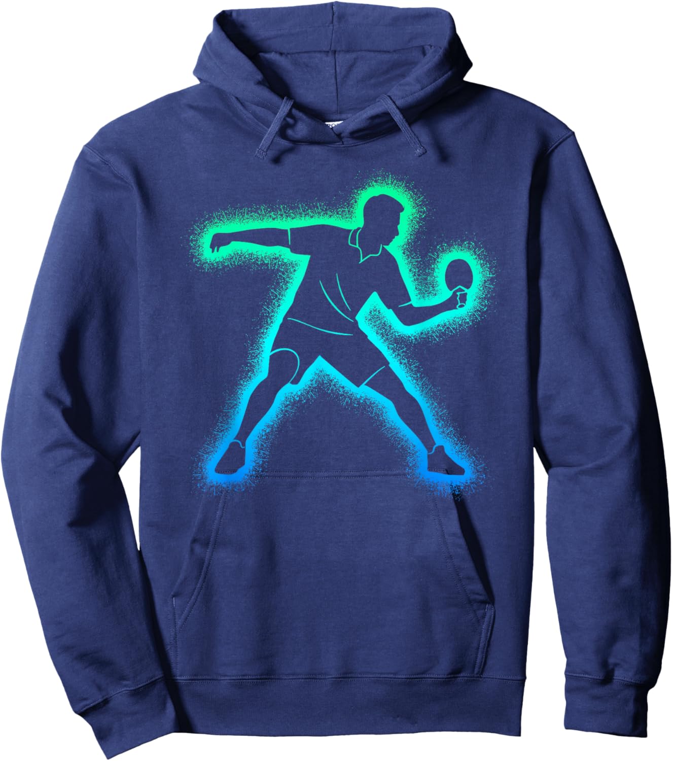 Tischtennis Spieler Herren Kinder Tischtennisspieler Jungen Hoodie - Hoodie | Navy
