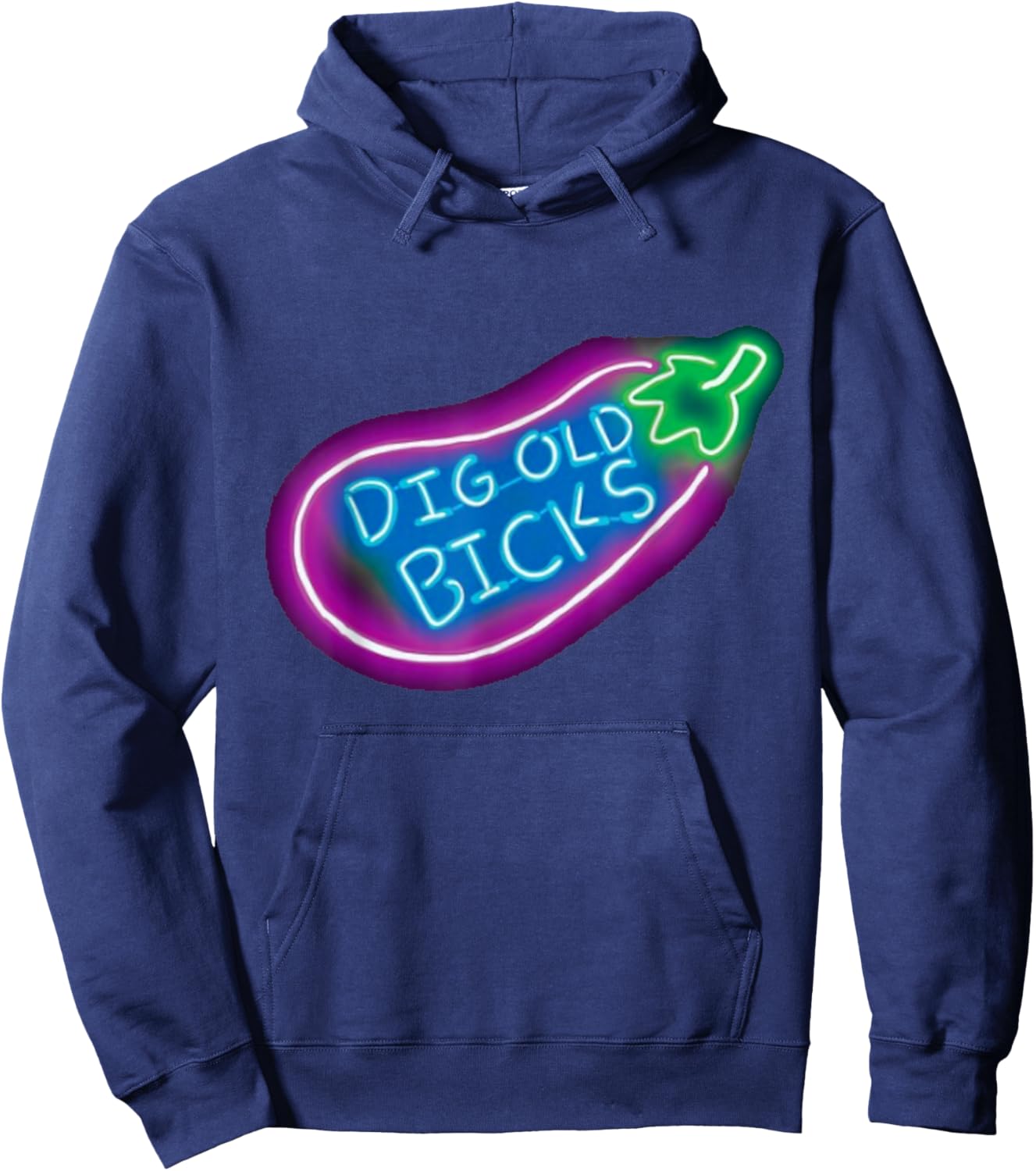 Dig Old Bicks Solar Opposites Funny Meme Gag Hoodie - Hoodie | Navy