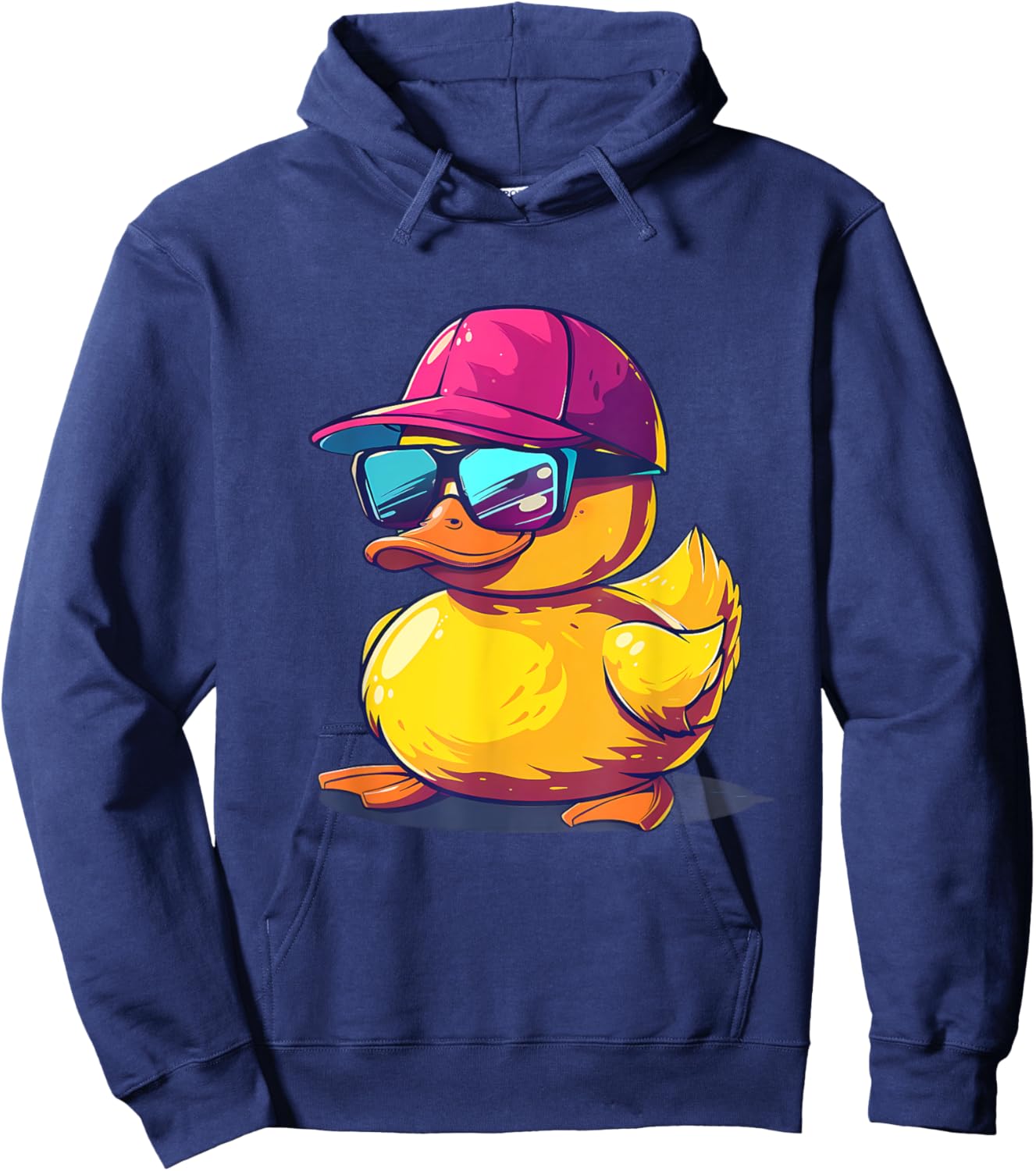 Rubber Duck Sunglasses Rubber Duck Lover Rubber Duckie Hoodie - Hoodie | Navy