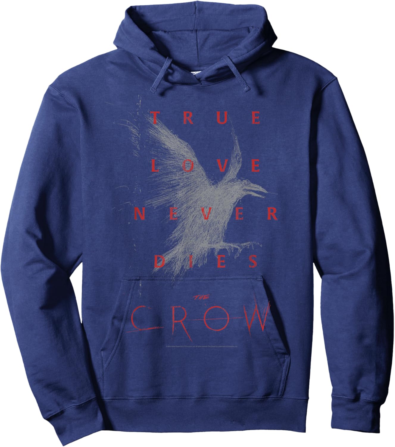 The Crow Official - Movie Themed - Black - Small Hoodie - Hoodie | Navy