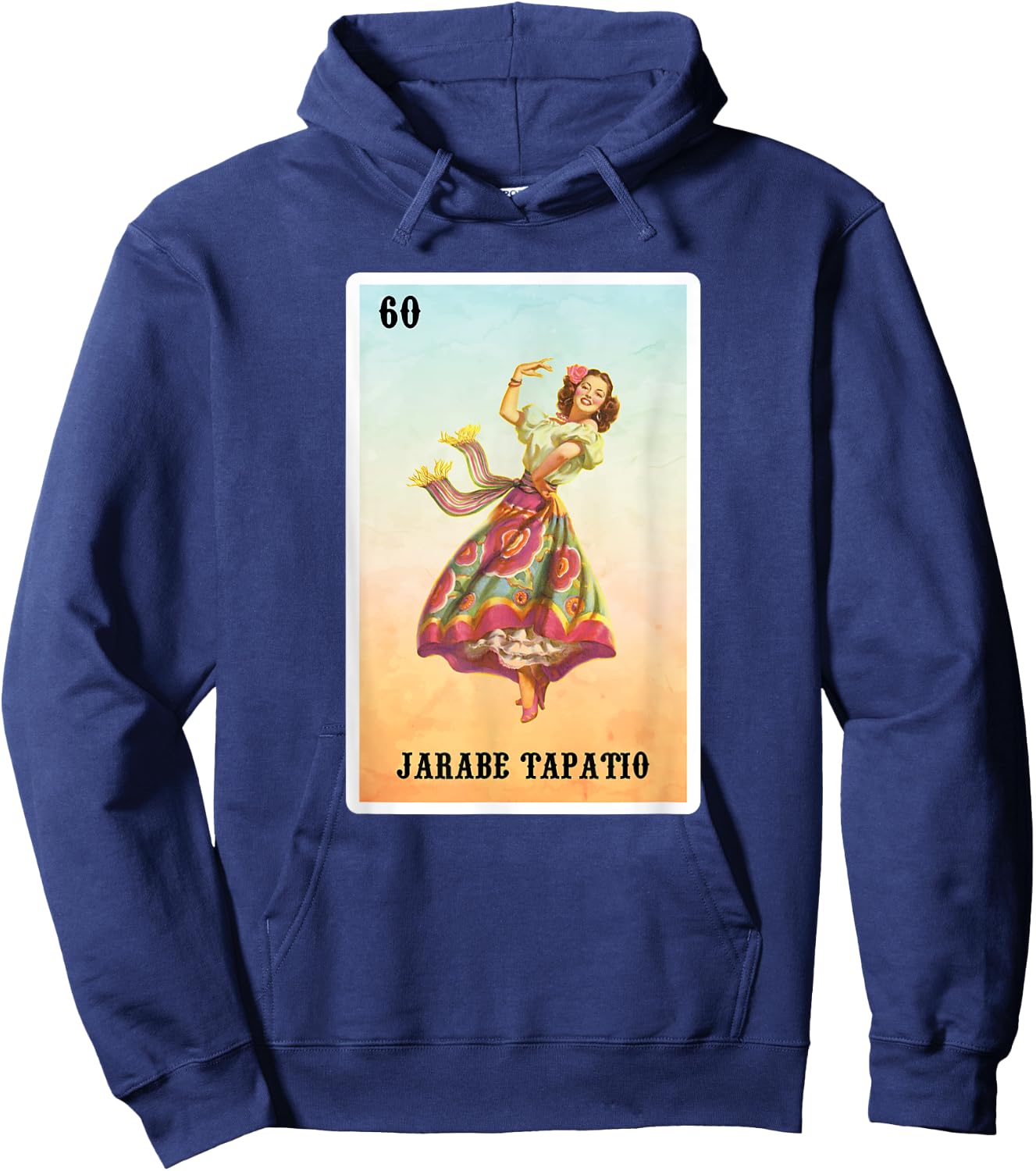 Vintage Mexican Jarabe Tapatio - Mexico Hat Dance Hoodie - Hoodie | Navy