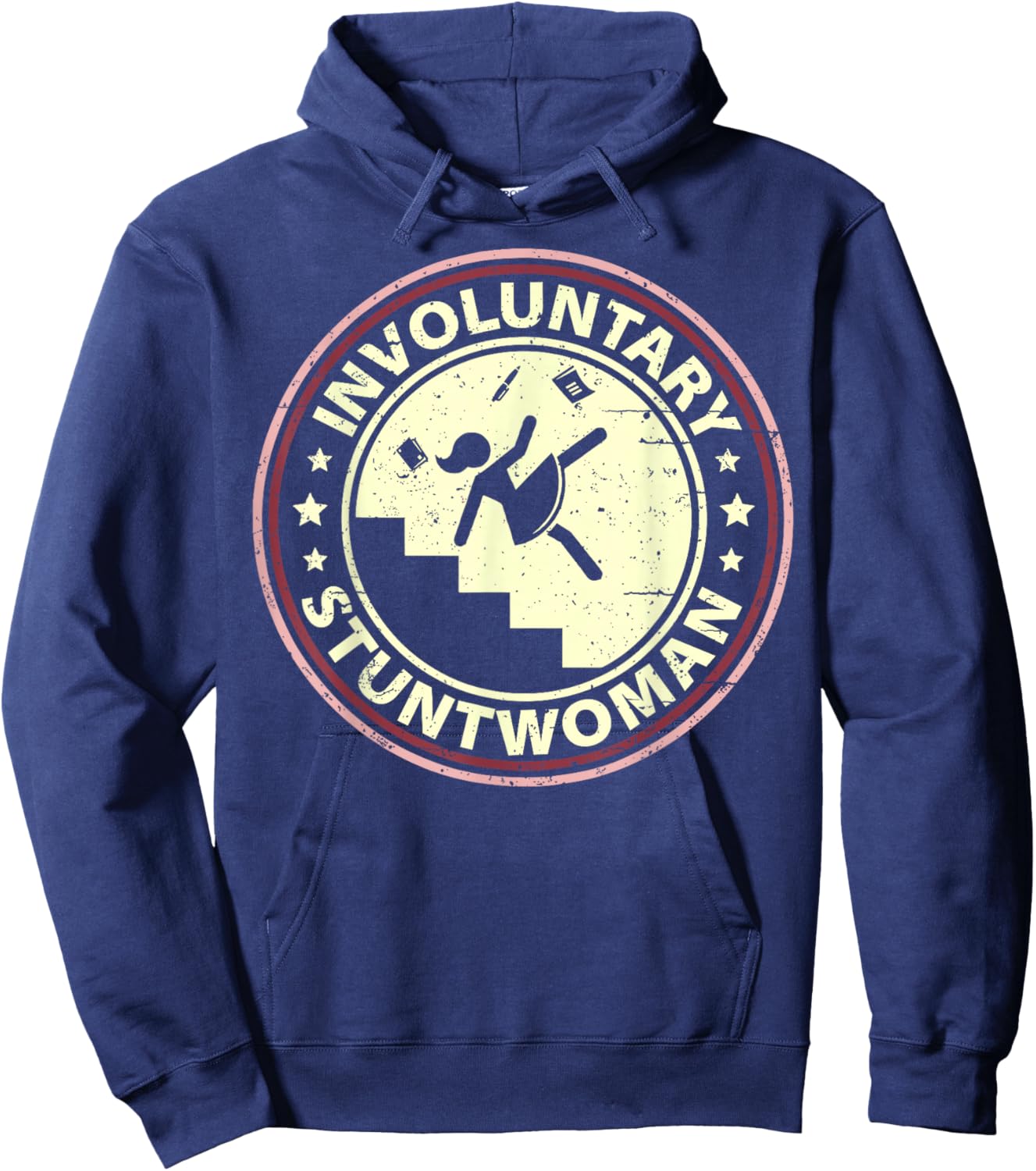 Involuntary Stuntwoman Hoodie - Hoodie | Navy