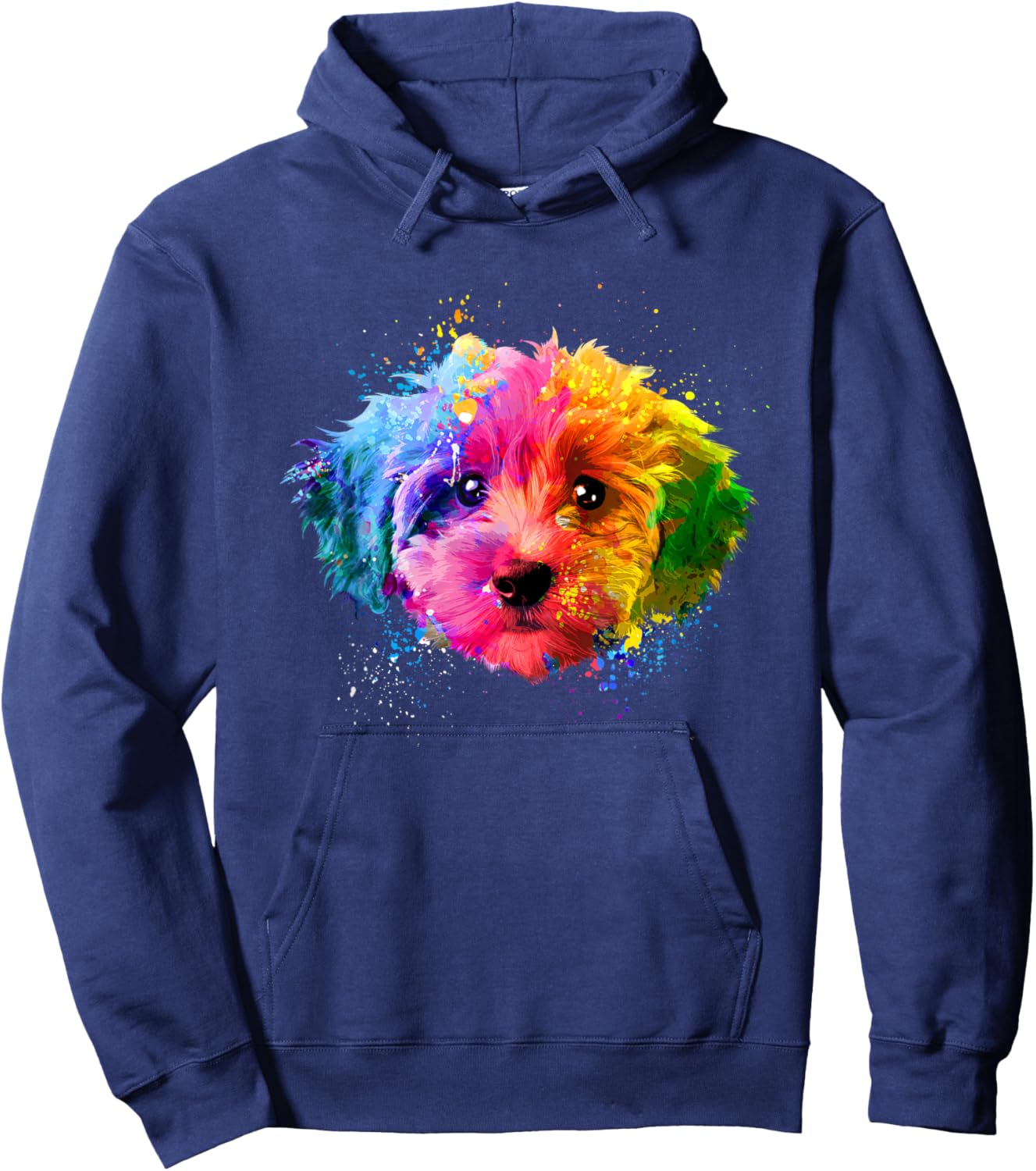 Cute Goldendoodle Design Women Goldendoodle Lovers Hoodie - Hoodie | Navy
