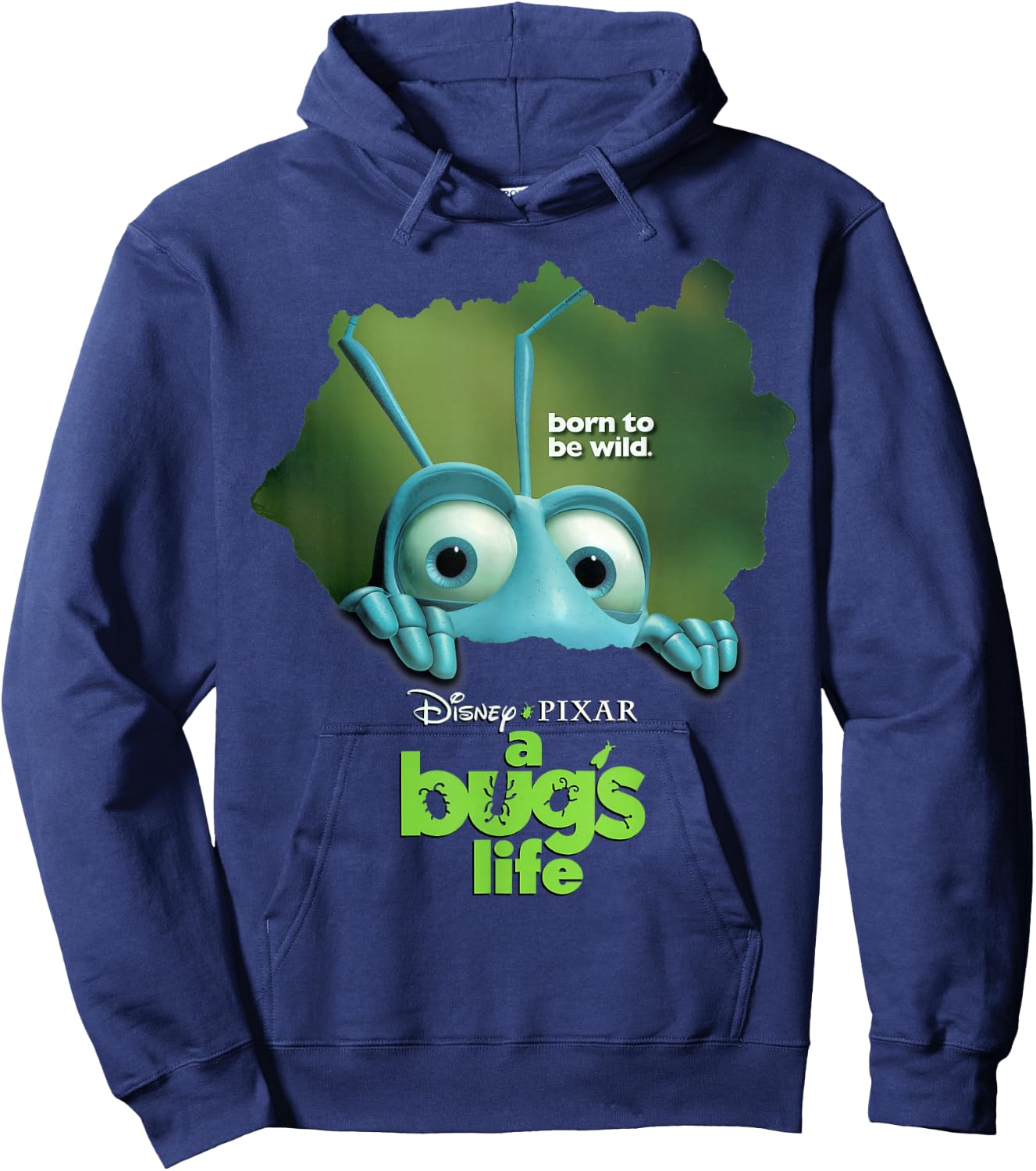 Disney Pixar A Bug's Life Flik Movie Poster Graphic Hoodie - Hoodie | Navy