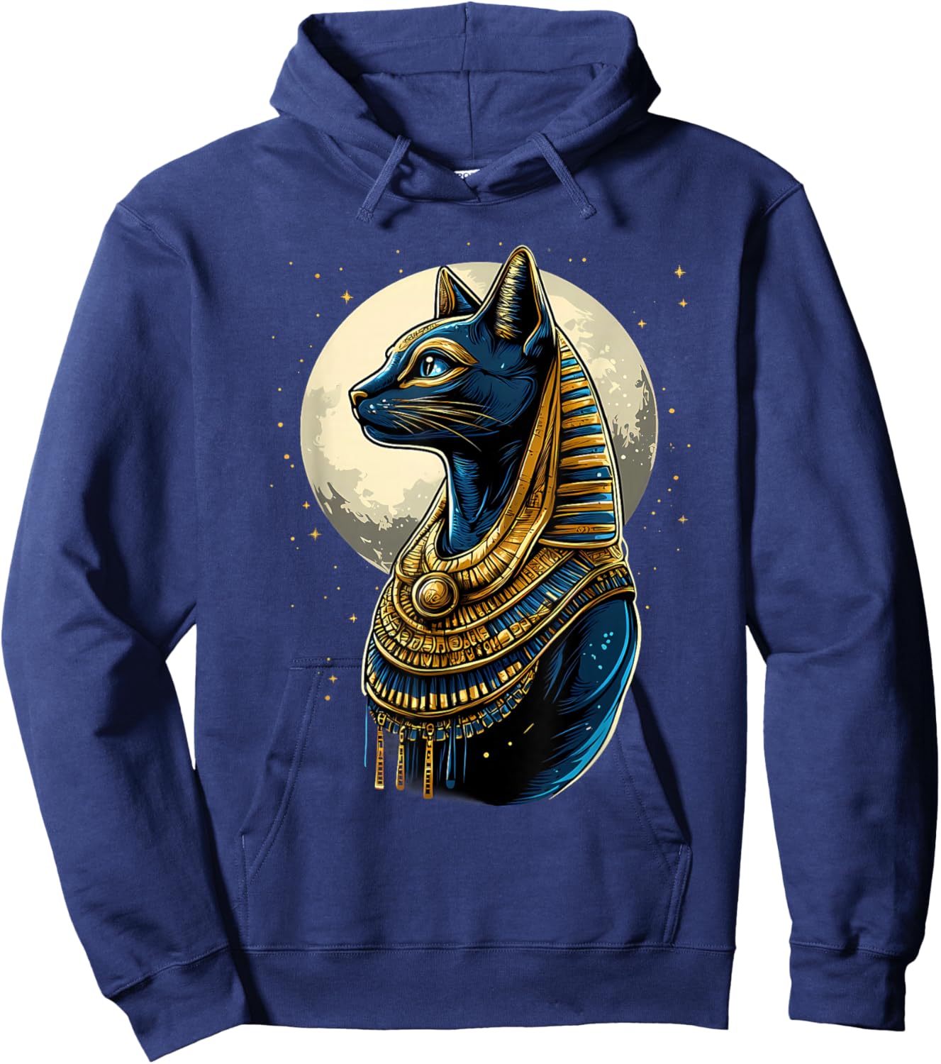 Altes Ägypten Ägypten Gott Bastet Katze Ägypten Mythologie Hoodie - Hoodie | Navy