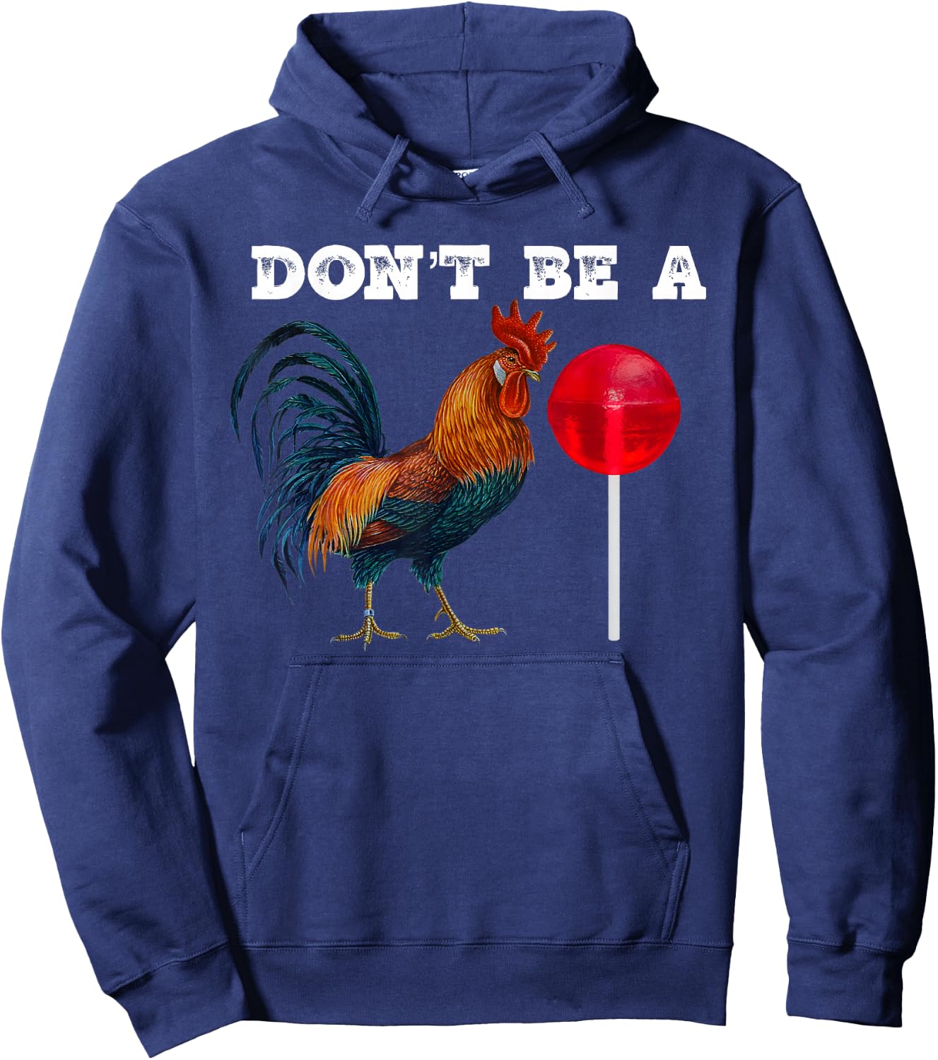 #Premium Rooster lollipop Hoodie - Hoodie | Navy