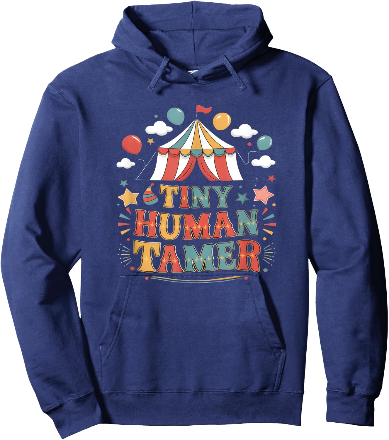 Tiny Human Tamer Circus Carneval Staff Hoodie - Hoodie | Navy