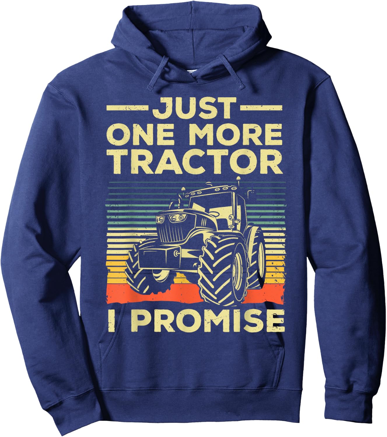 Cool Tractor Art Women Farming Truck Farmer Tractors Hoodie - Hoodie | Navy