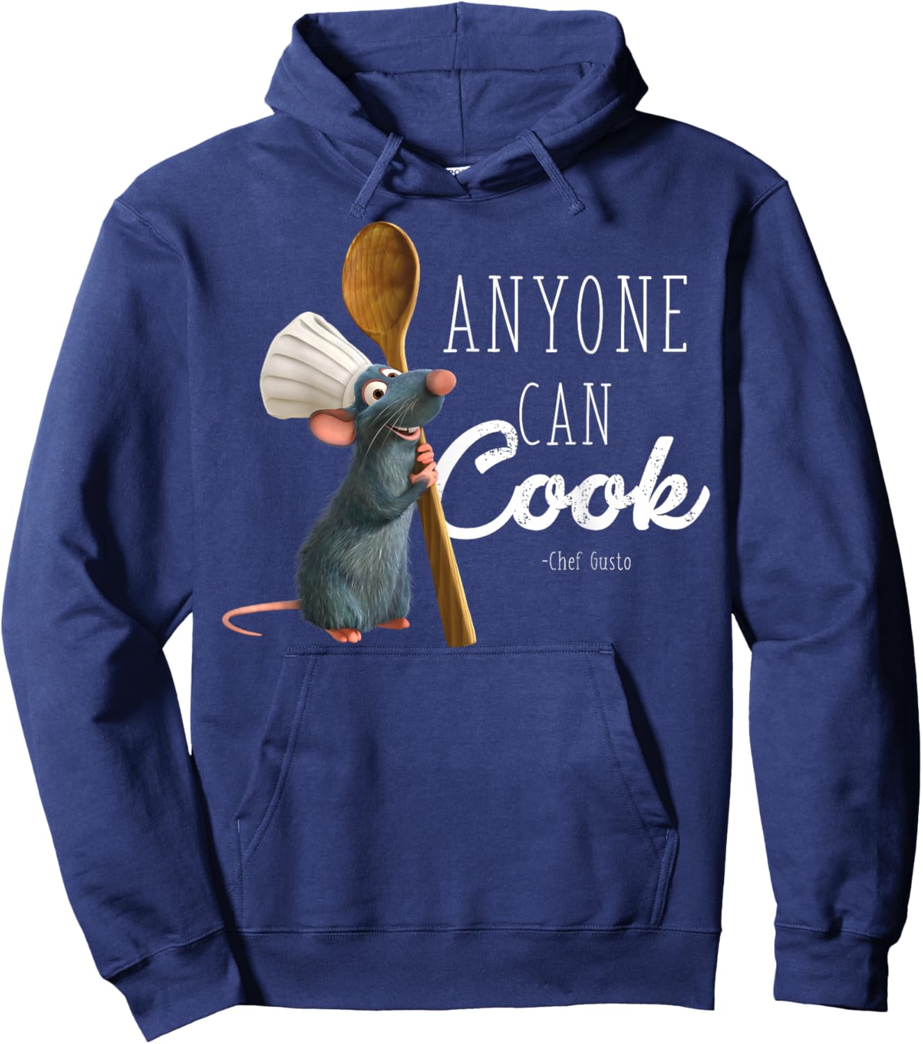 Disney Pixar Ratatouille Remy Jeder kann kochen Hoodie - Hoodie | Navy